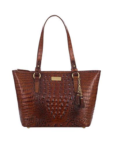 Brahmin Asher Embossed Leather Tote
