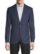 Karl Lagerfeld Paris Classic Plaid Sportcoat