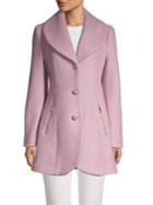 Guess Shawl-collar Single-breasted Flare Coat
