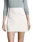 Design Lab Lord & Taylor Quilted Mini Skirt