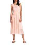 Plenty By Tracy Reese Embroidered Shirred-waist Dress