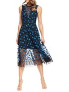Dress The Population Robyn Floral Illusion A-line Dress