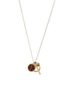 Lucky Brand Goldtone Autumn Charm Pendant Necklace