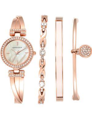 Anne Klein 4-piece Bracelet Watch Set