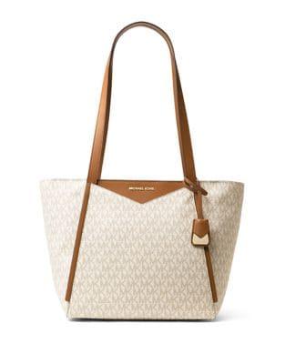 Michael Michael Kors Whitney Logo-print Small Top Zip Tote