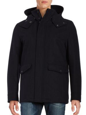 Cole Haan Long Sleeve Waterproof Coat
