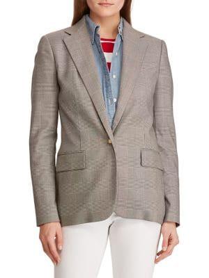 Lauren Ralph Lauren Glen Plaid Blazer