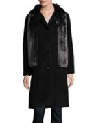 Jones New York Faux Fur Stole Jacket