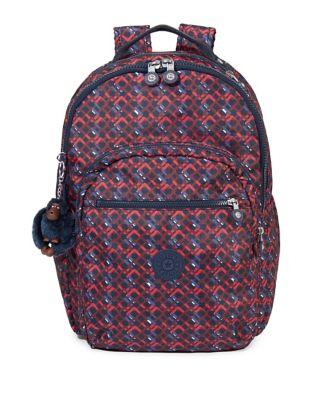 Kipling Patterned Backpack