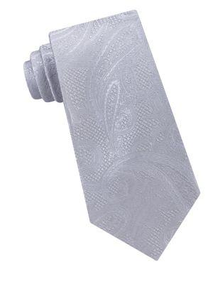 Michael Kors Silk Paisley Tie