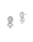 Carolee Crystal Small Chandelier Stud Earrings