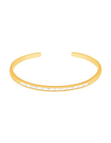 Lord & Taylor Baguette Cubic Zirconia Cuff Bangle