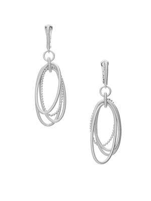 Ripka Eternity Oval Loop Earrings
