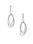 Ripka Eternity Oval Loop Earrings
