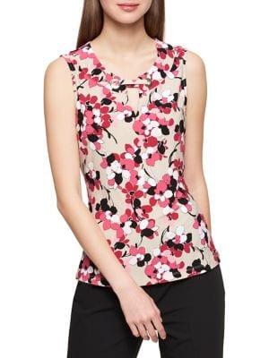 Tommy Hilfiger Cut-out Floral Top