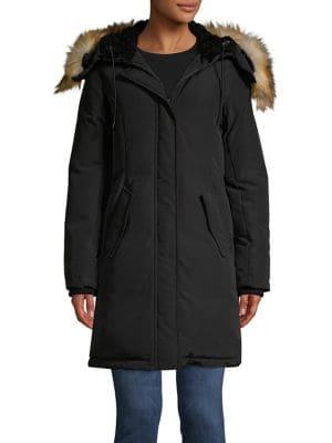 Sam Edelman Faux-fur Trimmed Parka