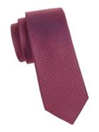 Black Brown Silk Textured Tie