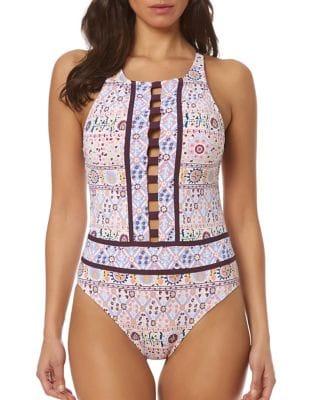 Bleu Rod Beattie Positano One-piece Swimsuit