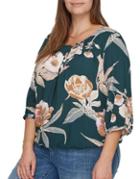 Junarose Floral Print Top