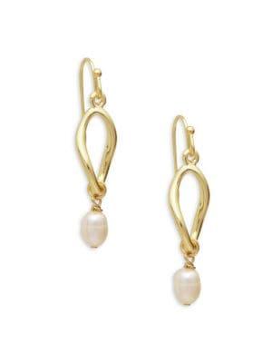Shade Faux Pearl Drop Earrings