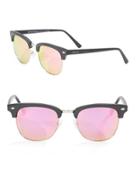 Diff Eyewear Barry 54mm Round Sunglasses