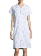 Miss Elaine Floral-printed Night Gown