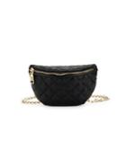 Steve Madden Quilted Mini Faux-leather Belt Bag