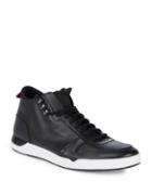 Hugo Boss Leather Lace-up Sneakers