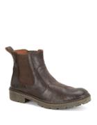 Born Shoe Irving Leather Ankle Boots