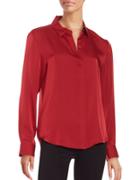 Dkny Button Front Top