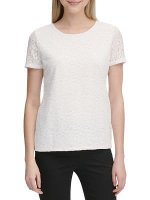 Calvin Klein Classic Lace Top