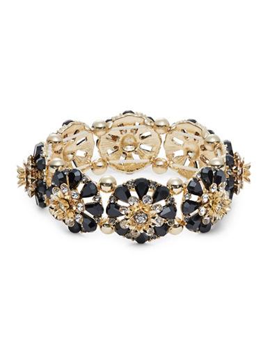 Design Lab Lord & Taylor Stone-accented Floral Stretch Bracelet