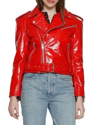 Walter Baker Chrystal Leather Jacket