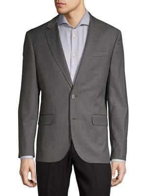 Karl Lagerfeld Paris Stitched Button Front Sportscoat
