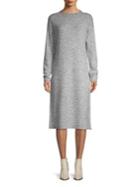 Solutions Long Sleeve Sweater Dress