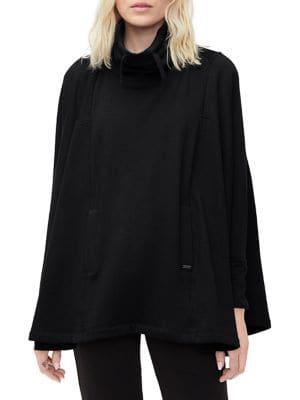 Ugg Pichot Fleece-lined Knit Poncho
