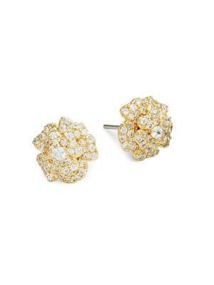 Kate Spade New York Crystal Mini Floral Stud Earrings