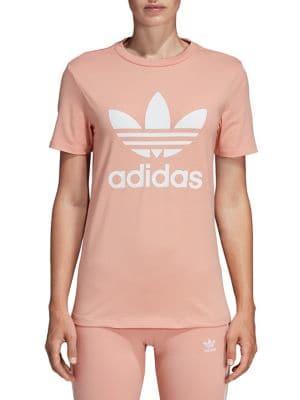 Adidas Adicolor Trefoil Logo Jersey Tee