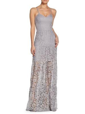 Dress The Population Lace Maxi Dress