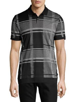 Boss Parlay Plaid Polo Shirt