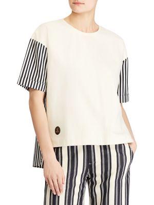 Lauren Ralph Lauren Petite Striped T-shirt