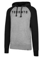 47 Brand Toronto Raptors Nba Raglan Sport Hoodie