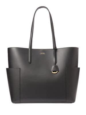 Lauren Ralph Lauren Large Leather Tote