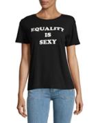 Design Lab Lord & Taylor Equality Is Sexy Cotton Tee