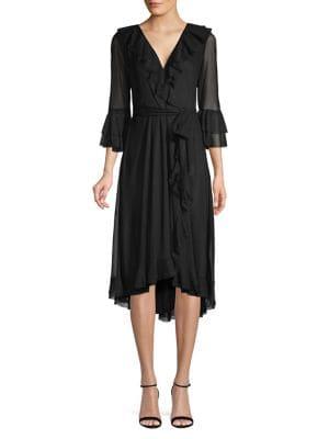 Gabby Skye Ruffled A-line Dress