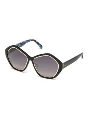 Emilio Pucci 57mm Geo-round Sunglasses