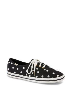 Keds Champion Polka-dot Canvas Sneakers