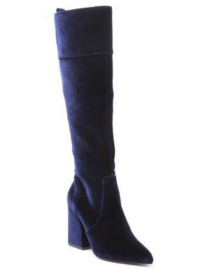 Kensie Talbert Velvet Tall Boots