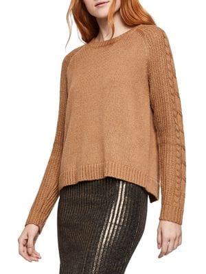 Bcbgeneration Notch Back Knit Sweater