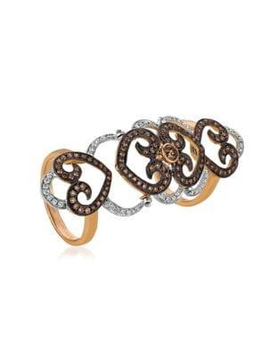 Le Vian Red Carpet Vanilla Diamonds, Chocolate Diamonds & 14k Two-toned Gold Ring